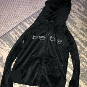 Medium black Bebe Jacket! Only worn once great condition!